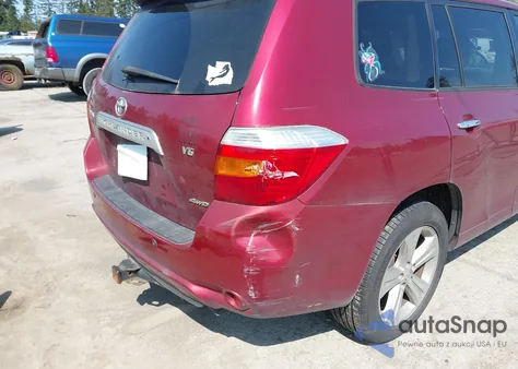 2008 Toyota Highlander Limited из США, поврежденный, VIN JTEES42A782074816